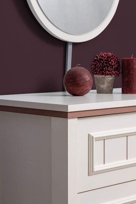 Hanah Home Ezgi Cómoda en Crema claro Hanah Home Ezgi Cómoda en Crema claro